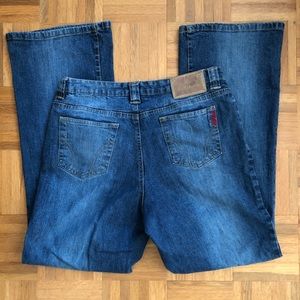 Ruff Hewn Well Worn Sz 10 Bootcut Denim Jeans